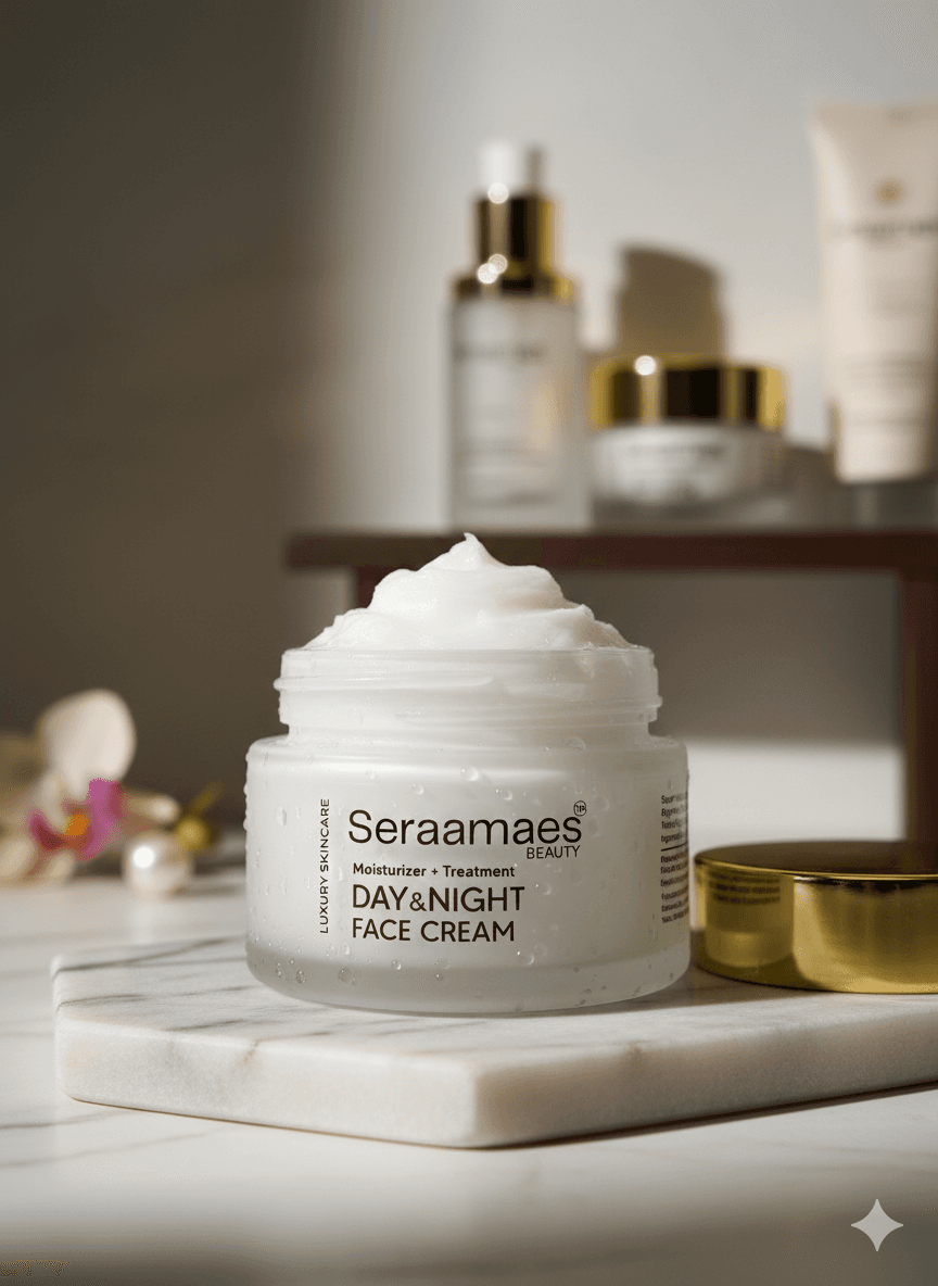 SERAAMAES Day & Night Face Cream 50ml — front of packaging